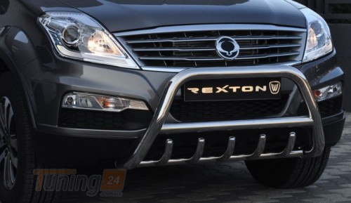 ST-Line Кенгурятник для SSANG YONG REXTON W 2012+ (F1-03) - Картинка 2