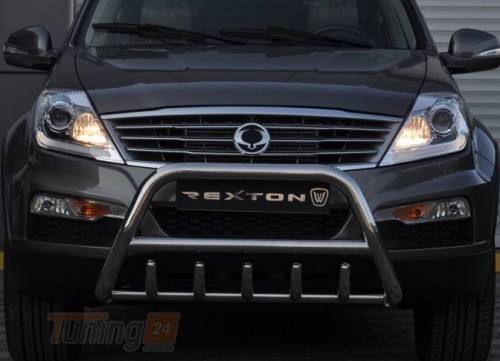 ST-Line Кенгурятник для SSANG YONG REXTON W 2012  (F1-03) - Зображення 3