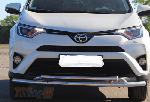 ST-Line Дуга переднього бампера на TOYOTA RAV4 XA40 2016-2018 (F3-20) - Зображення 1