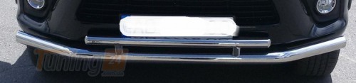 ST-Line Дуга переднего бампера ус на TOYOTA RAV4 5 2019+ (F3-22) - Картинка 1
