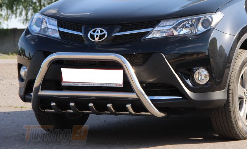 ST-Line Кенгурятник для TOYOTA RAV4 XA40 2013-2015 (F1-03) - Картинка 2