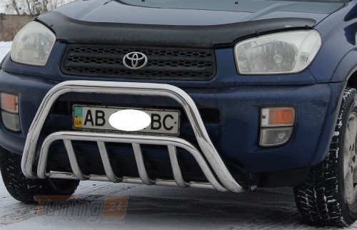 ST-Line Кенгурятник без надписи на TOYOTA RAV4 XA20 2000-2005 (F1-02) - Картинка 2