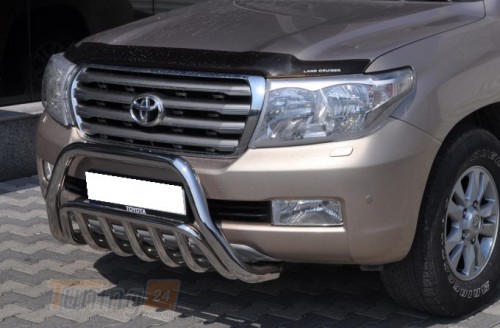 ST-Line Кенгурятник без надписи на TOYOTA LAND CRUISER 200 2007-2012 (F1-02) - Картинка 4