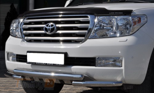 ST-Line Дуга переднего бампера ус на TOYOTA LAND CRUISER 200 2007-2012 (F3-08) - Картинка 3