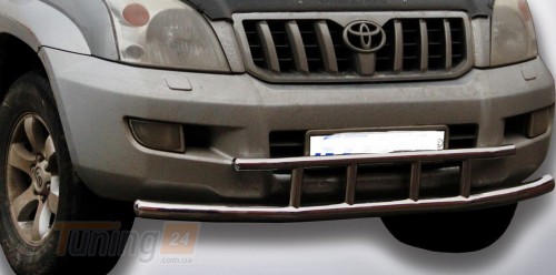 ST-Line Дуга переднего бампера ус на TOYOTA LAND CRUISER PRADO 120 2002-2009 (F3-35M) - Картинка 2