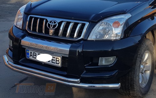 ST-Line Дуга подвійний захист переднього бампера на LEXUS GX 470 2003-2010 (F3-10) - Зображення 3