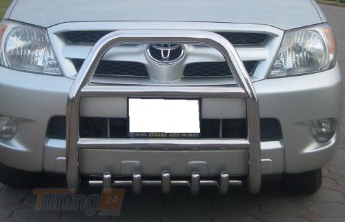 ST-Line Кенгурятник для TOYOTA HILUX 2004-2011 (F2-02) - Зображення 1