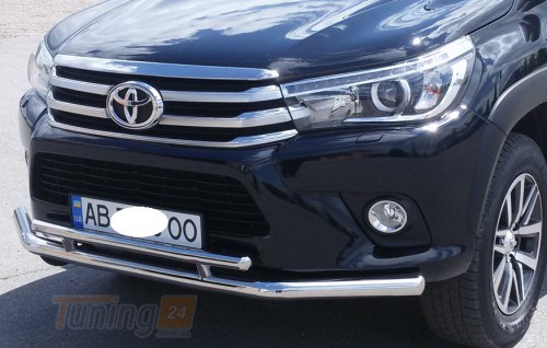 ST-Line Дуга переднього бампера на TOYOTA HILUX 2015 (F3-22) - Зображення 2