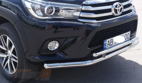 ST-Line Дуга переднього бампера на TOYOTA HILUX 2015 (F3-22) - Зображення 3