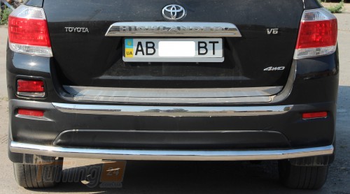 ST-Line Задняя защита бампера Дуга на TOYOTA HIGHLANDER 2010-2013 (B1-02) - Картинка 1