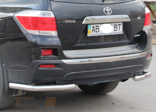 ST-Line Задній  захист бампера Кути на TOYOTA HIGHLANDER 2010-2013 (B1-09) - Зображення 3