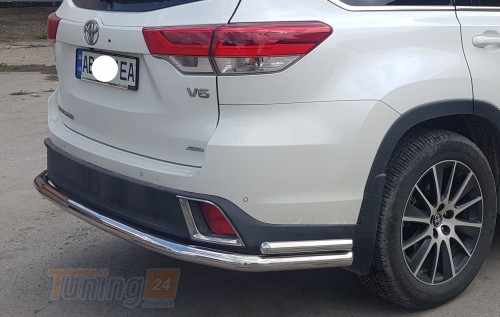 ST-Line Задняя защита бампера Дуга на TOYOTA HIGHLANDER 2013-2019 (B1-17) - Картинка 4