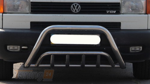 ST-Line Кенгурятник без надписи на VOLKSWAGEN T4 1990-2003 (F1-02) - Картинка 1