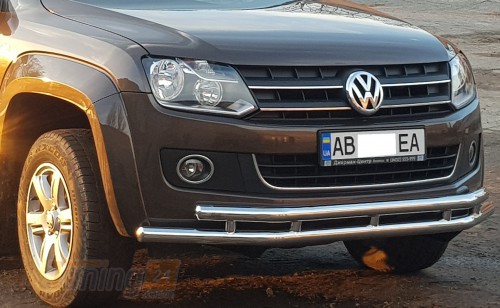 ST-Line Дуга подвійний захист переднього бампера на VOLKSWAGEN AMAROK 2010-2016 (F3-24) - Зображення 4