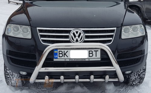 ST-Line Кенгурятник для VOLKSWAGEN TOUAREG 2002-2007 (F1-03) - Картинка 1