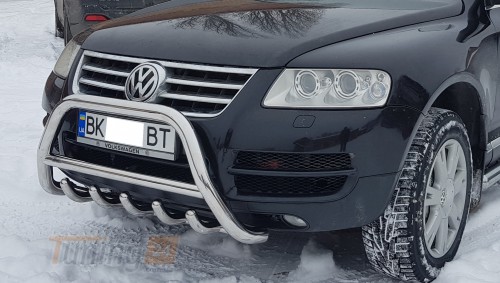 ST-Line Кенгурятник для VOLKSWAGEN TOUAREG 2002-2007 (F1-03) - Картинка 2