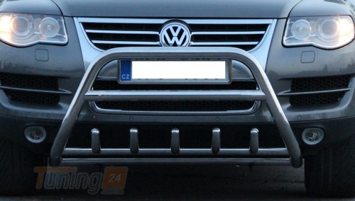 ST-Line Кенгурятник для VOLKSWAGEN TOUAREG 2002-2007 (F1-03M) - Картинка 1