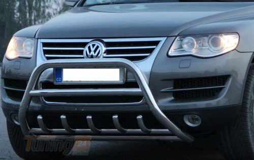 ST-Line Кенгурятник для VOLKSWAGEN TOUAREG 2002-2007 (F1-03M) - Картинка 3