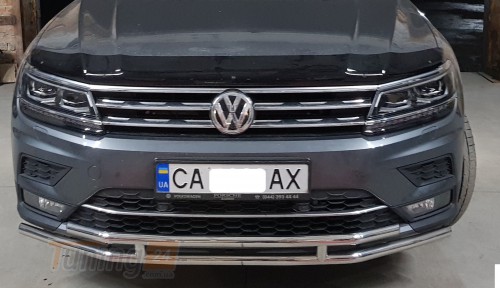 ST-Line Дуга переднього бампера на VOLKSWAGEN TIGUAN 2015 (F3-20) - Зображення 1