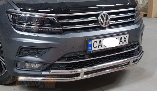 ST-Line Дуга переднього бампера на VOLKSWAGEN TIGUAN 2015 (F3-20) - Зображення 2