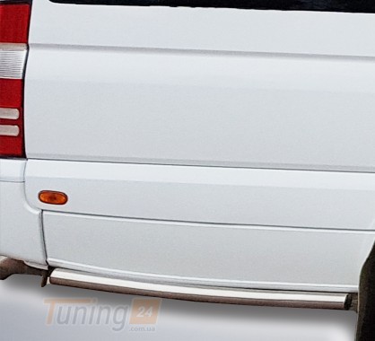 ST-Line Задняя защита бампера Трубы сосиски на VOLKSWAGEN CRAFTER 2006-2016 (B2-01E) - Картинка 1