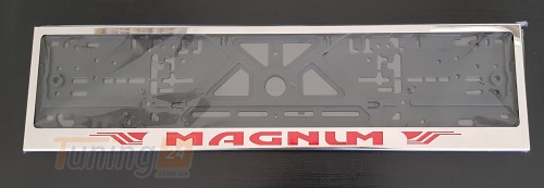GIB Рамка номерного знака c надписью Magnum Рамка под номер с логотипом Магнум на Renault MAGNUM 2001-2005 - Картинка 3