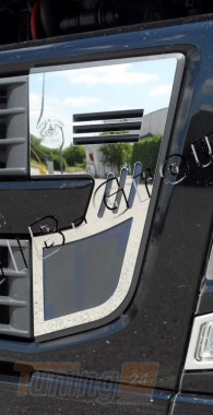 GIB Хром накладка на решетку радиатора для Volvo FH-12 2002-2012 - Картинка 1