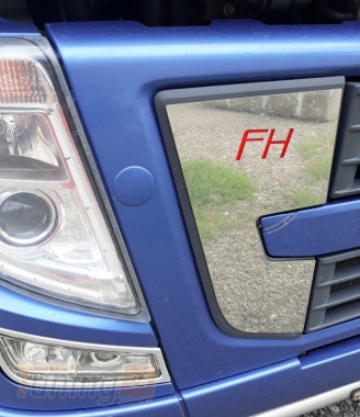 GIB Хром накладка на решетку радиатора для Volvo FH-12 2002-2012 - Картинка 1