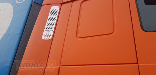 GIB Хром накладка на боковой спойлер кабины воздухозаборника для DAF XF105 2005-2012 - Картинка 1