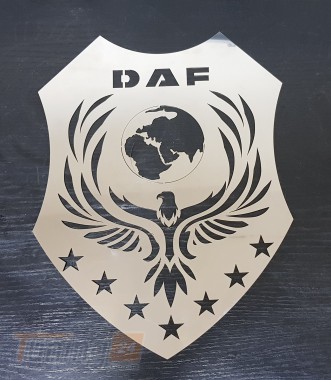 GIB Декоративная накладка логотипы на DAF XF105 2005-2012 - Картинка 1