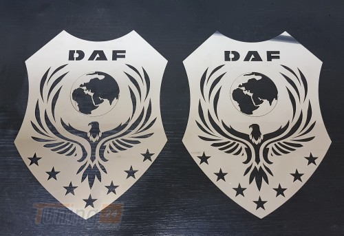 GIB Декоративная накладка логотипы на DAF XF95 2002-2006 - Картинка 2