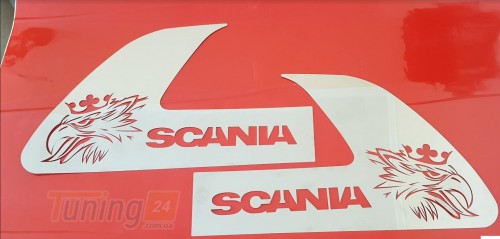 GIB Окантовка дверных ручек декоративные хром накладки на ручки для Scania Interlink - Картинка 1
