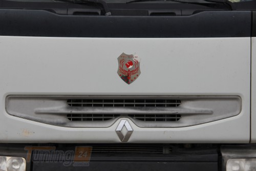 GIB Декоративная накладка логотипы Герб (300*400) на Renault Premium - Картинка 2