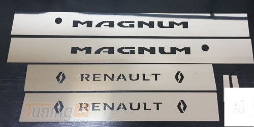 GIB Хром накладки на двери молдинги для Renault MAGNUM 2001-2005 - Картинка 4