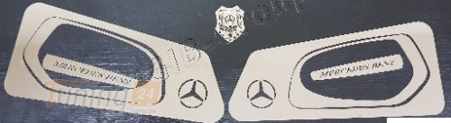 GIB Декоративные хром накладки ручек c надписью "Mercedes-Benz" для Mercedes-benz ACTROS MP4 2011-2018 - Картинка 1