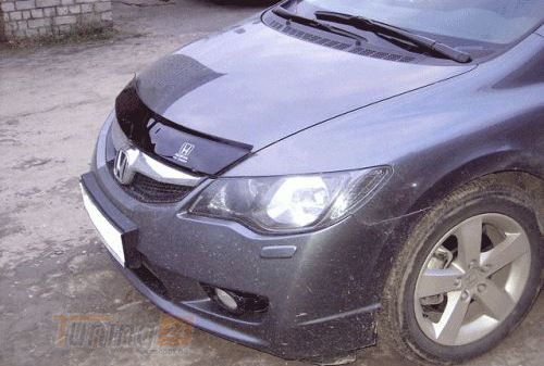 VIP Мухобойка на капот Vip-Vital для HONDA Civic 8 (SD-4D) 2005-2011 - Картинка 2