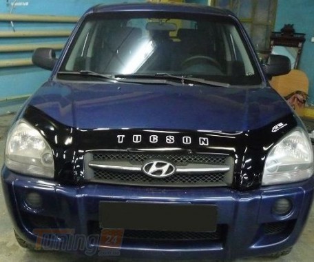 VIP Мухобойка на капот Vip-Vital для Hyundai TUCSON 1 2004-2009 - Картинка 1