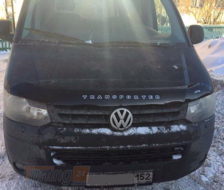 VIP Vip-Vital Мухобойка для Volkswagen T5 2010-2015 (вариант Б) - Картинка 1