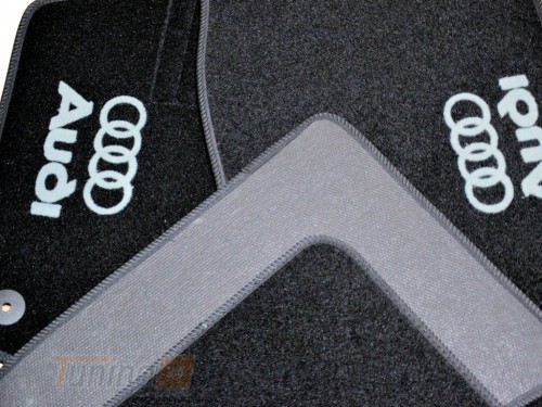 AVTM Ворсовые коврики в салон AVTM для Audi A6 4A/C4 седан 1994-1997 Чёрные, кт 5шт - Картинка 6