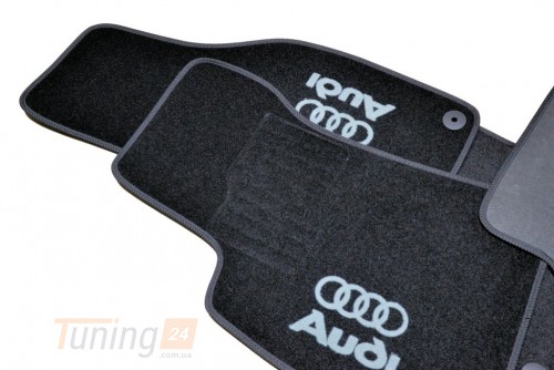 AVTM Ворсовые коврики в салон AVTM для Audi A4 8E/B6 седан 2000-2004 Чёрные, кт 5шт - Картинка 4