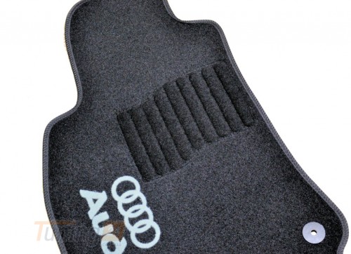 AVTM Ворсовые коврики в салон AVTM для Audi A4 В8/A5 Sportback седан 2011-2015 Чёрные, кт 5шт - Картинка 4