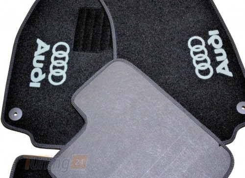 AVTM Ворсовые коврики в салон AVTM для Audi A4 В8/A5 Sportback седан 2011-2015 Чёрные, кт 5шт - Картинка 6