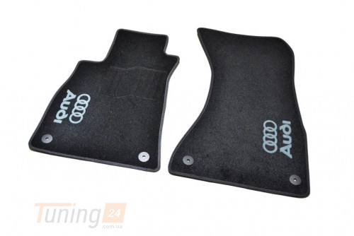 AVTM Ворсовые коврики в салон AVTM для Audi A4 В9 седан 2015-2021 Чёрные 5шт - Картинка 2