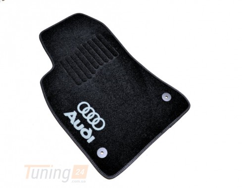 AVTM Ворсовые коврики в салон AVTM для Audi A4 В9 универсал 2015-2021 Чёрные 5шт - Картинка 2