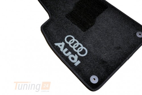 AVTM Ворсовые коврики в салон AVTM для Audi A6 4G/C7 седан 2011-2014 Чёрные 5шт - Картинка 3
