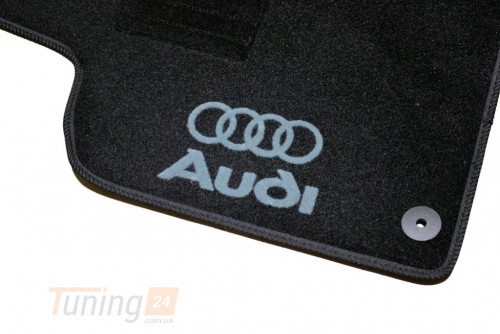 AVTM Ворсовые коврики в салон AVTM для Audi Q5 2008-2017 кроссовер/внедорожник Чёрные кт 5шт - Картинка 5