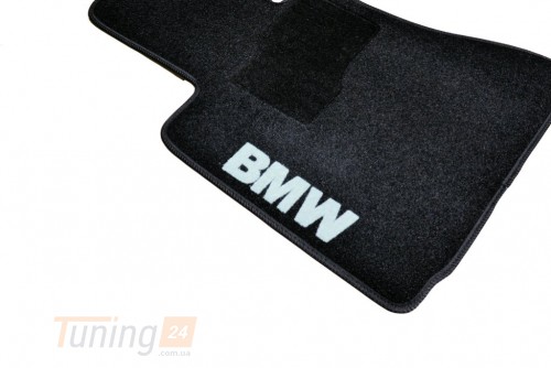 AVTM Ворсовые коврики в салон AVTM для BMW 7 (Е65) седан 2001-2008 Чёрные 5шт - Картинка 5