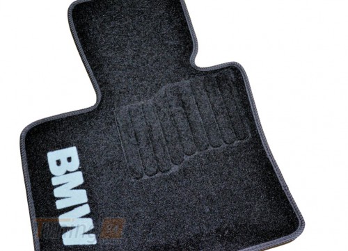 AVTM Ворсовые коврики в салон AVTM для BMW X5 E70 кроссовер/внедорожник 2007-2013 Чёрные кт. 5шт - Картинка 4
