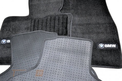 AVTM Ворсовые коврики в салон AVTM для BMW X6 F16 кроссовер/внедорожник 2014-2020 Чёрные Premium - Картинка 6