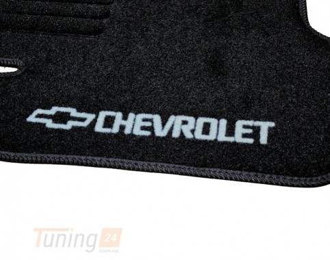 AVTM Ворсовые коврики в салон AVTM для Chevrolet Aveo седан 2006-2011 Чёрные, кт. 5шт - Картинка 5